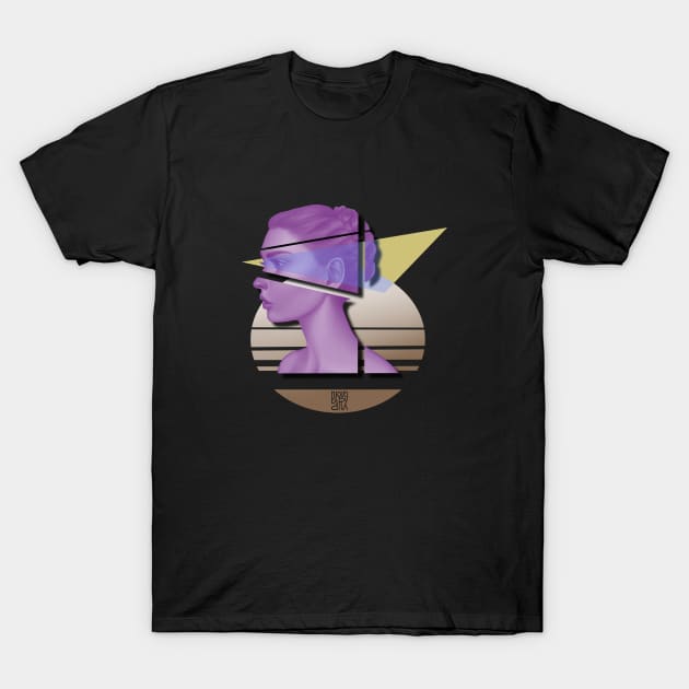 The Thinker V2 T-Shirt by JohnParkArt